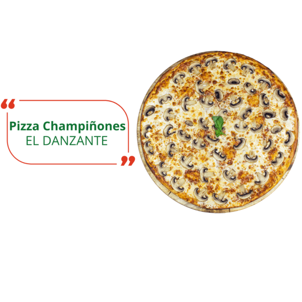 Pizza de Champiñones